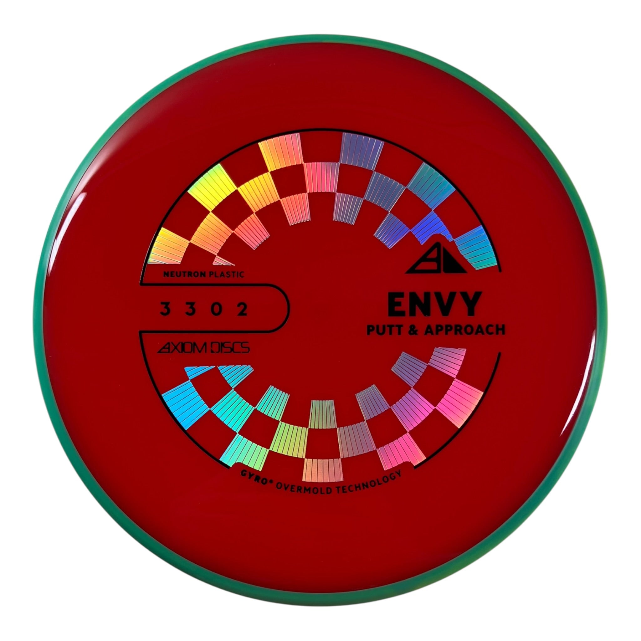 Axiom Discs Envy | Neutron | Red/Green 172g (Project Lab Coat) Disc Golf