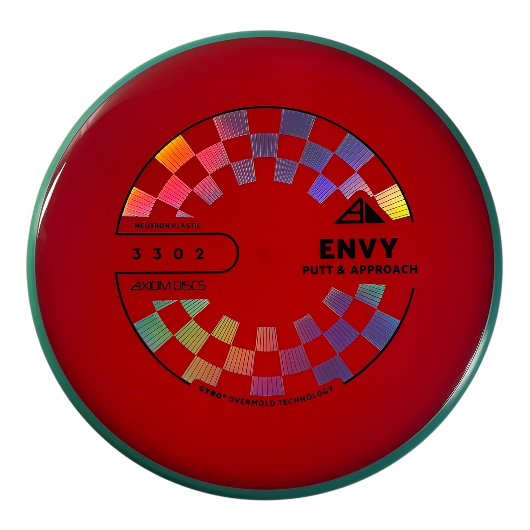 Axiom Discs Envy | Neutron | Red/Teal 166g (Project Lab Coat) Disc Golf