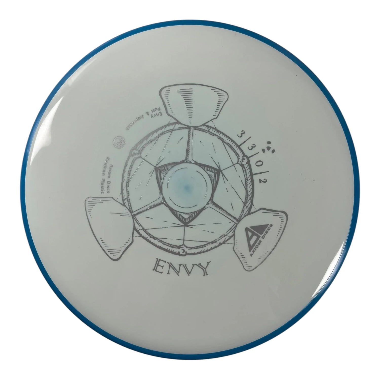 Axiom Discs Envy | Neutron | White/Blue 167g Disc Golf