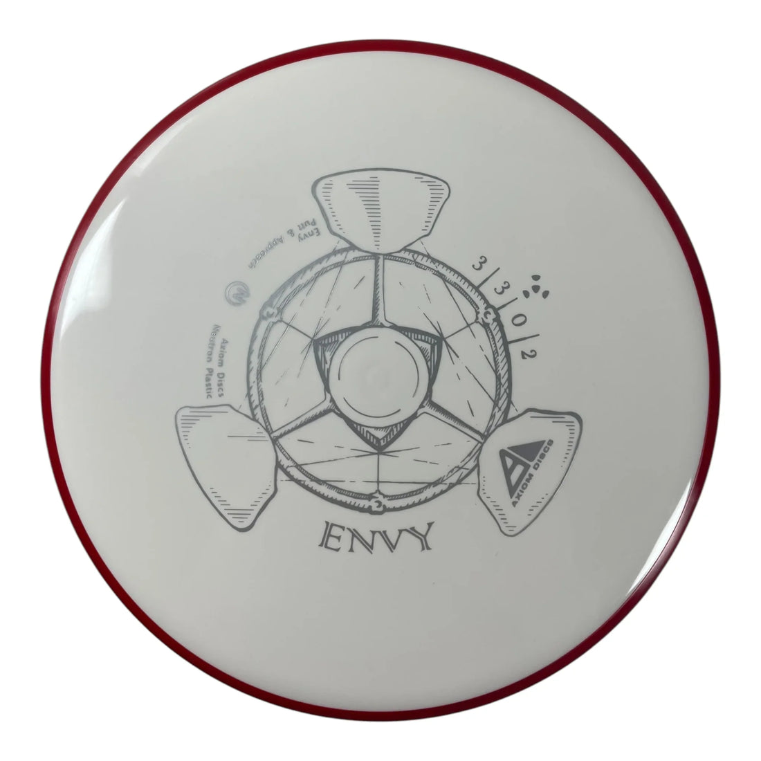 Axiom Discs Envy | Neutron | White/Red 169g Disc Golf