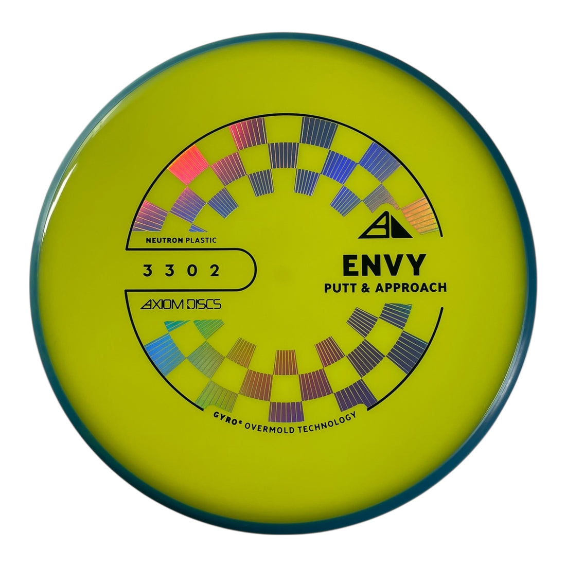 Axiom Discs Envy | Neutron | Yellow/Blue 174g (Project Lab Coat) Disc Golf