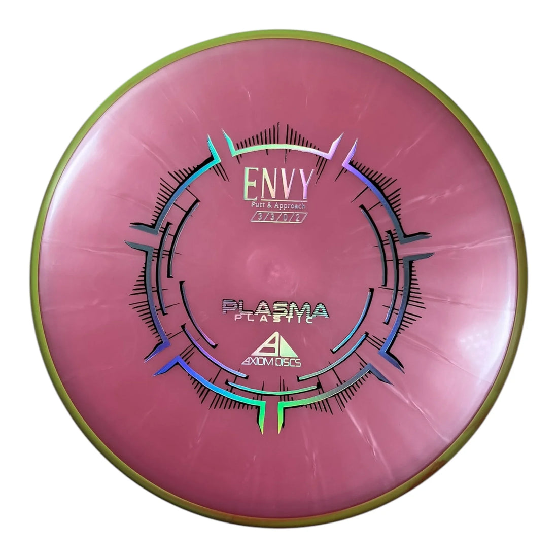 Axiom Discs Envy | Plasma | Pink/Green 174g Disc Golf