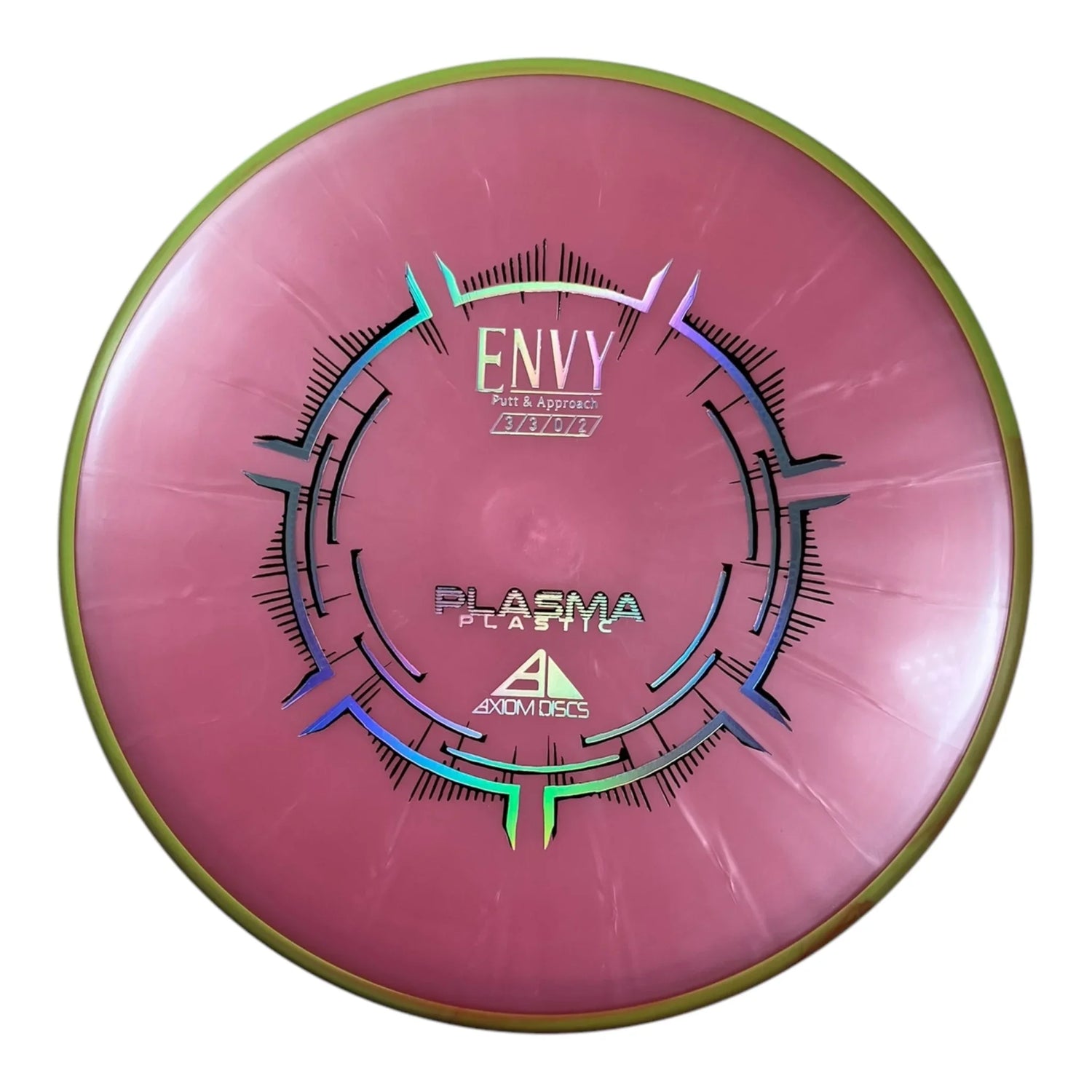 Axiom Discs Envy | Plasma | Pink/Green 174g Disc Golf