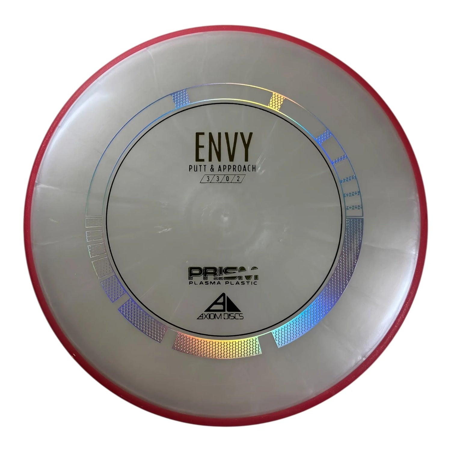 Axiom Discs Envy | Prism Plasma | White/Pink 174g Disc Golf