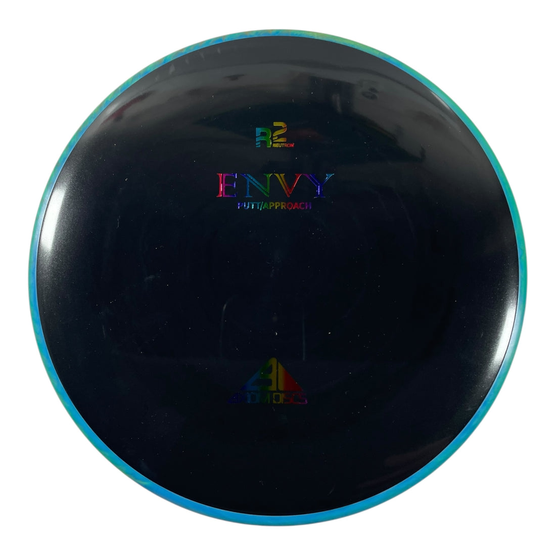 Axiom Discs Envy | R2 Neutron | Green/Rainbow 170g Disc Golf