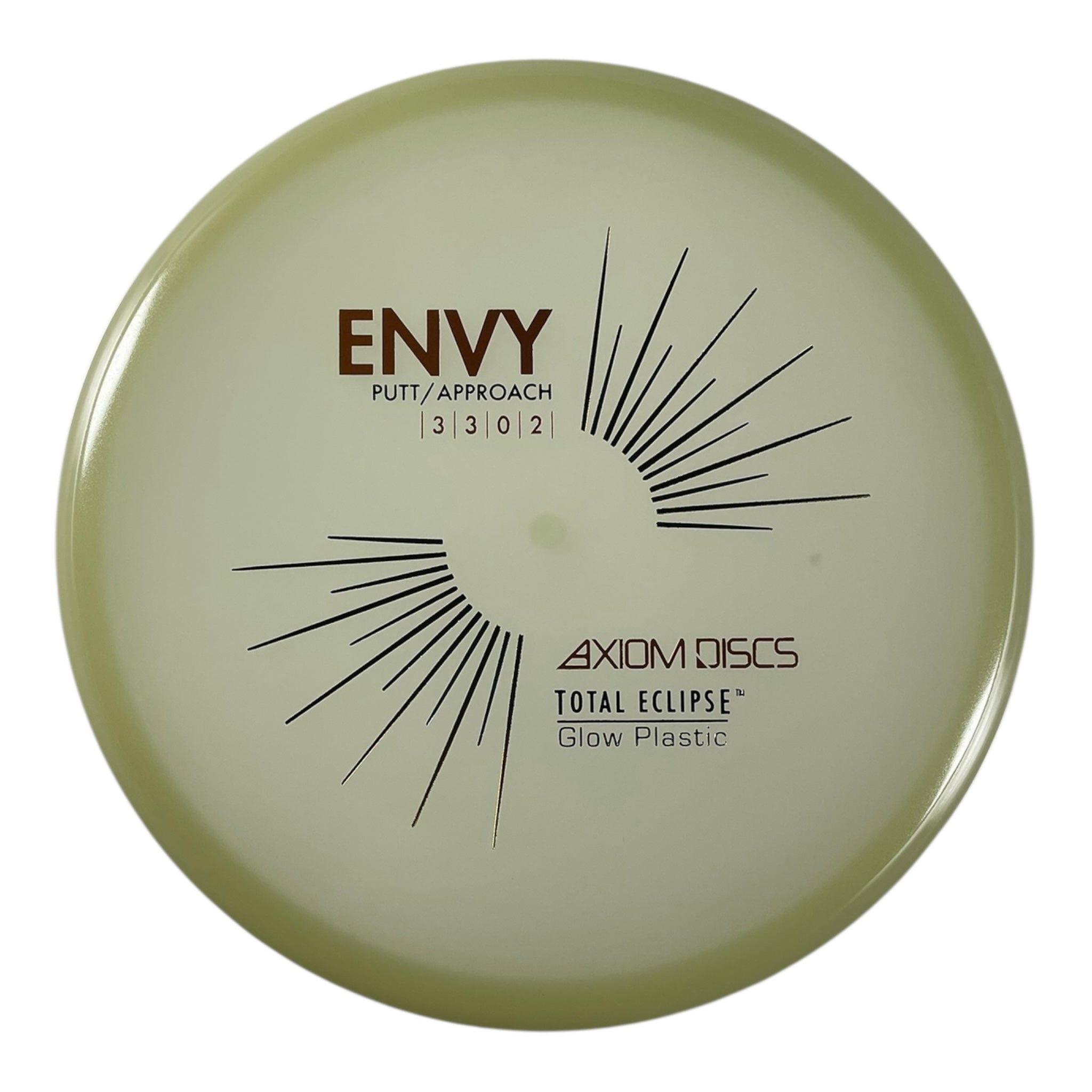 Axiom Discs Envy | Total Eclipse | Glow/Gold 172-174g Disc Golf