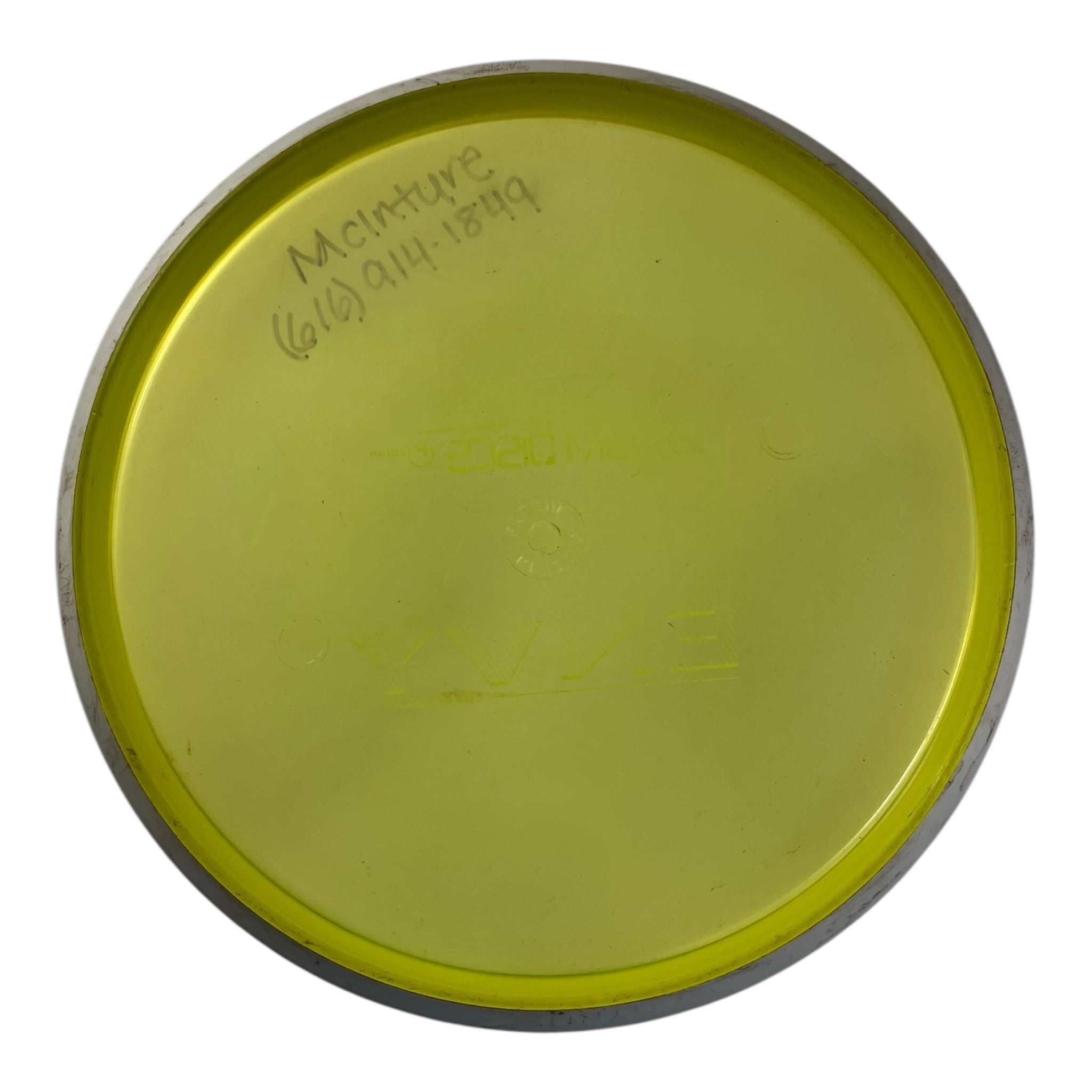 Axiom Discs Envy - Used Fair | Proton | Yellow/White 173g (Patent Pending) Disc Golf