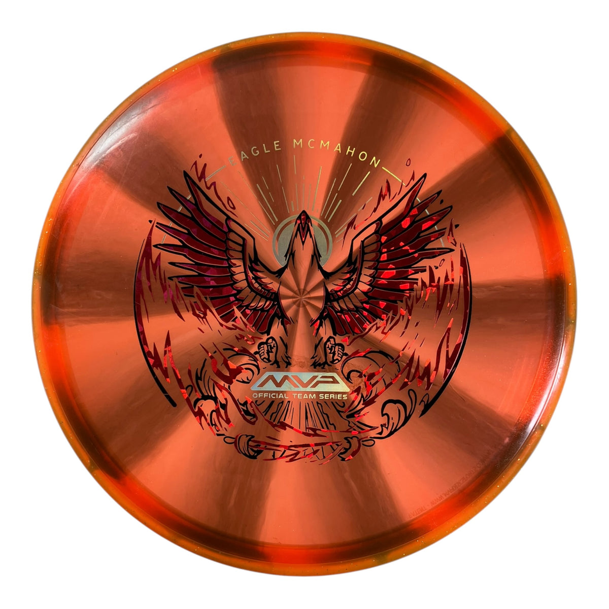 Axiom Discs Envy - Used Good | Prism Proton | Orange/Red 174g (Rebirth Eagle McMahon) Disc Golf