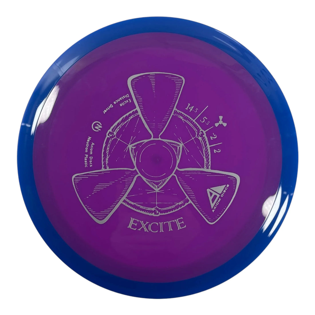 Axiom Discs Excite | Neutron | Purple/Blue 172g Disc Golf