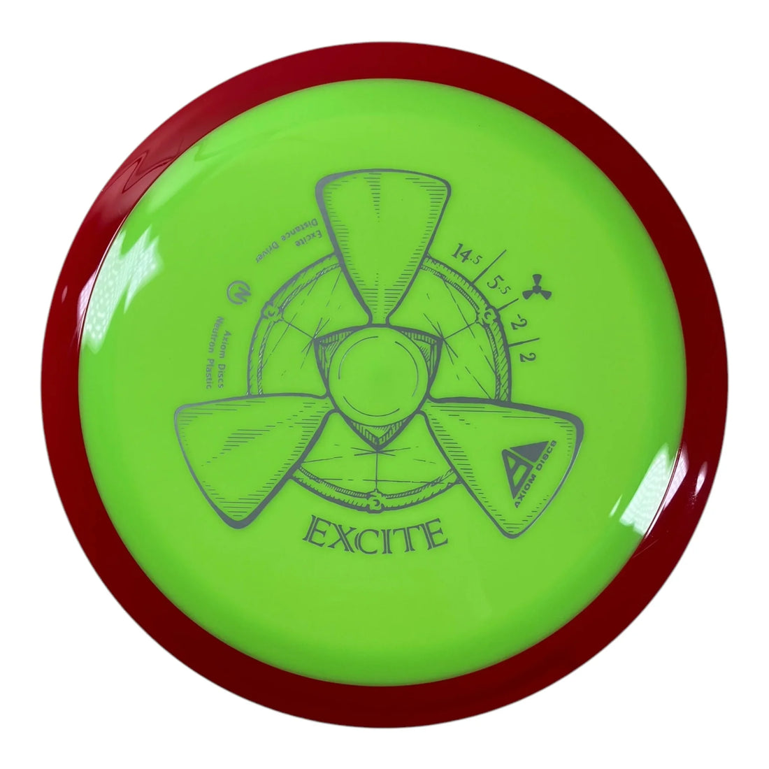 Axiom Discs Excite | Neutron | Yellow/Red 172g Disc Golf