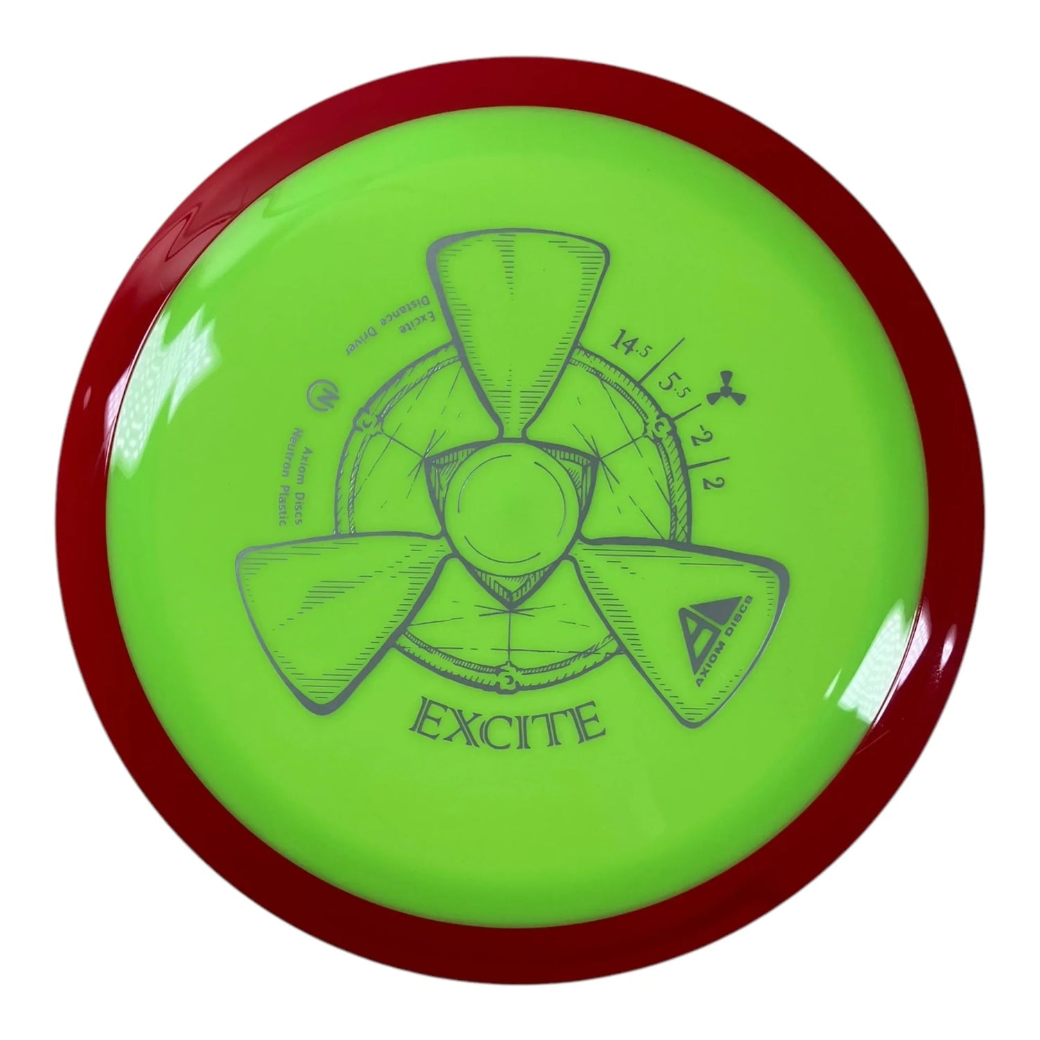 Axiom Discs Excite | Neutron | Yellow/Red 172g Disc Golf
