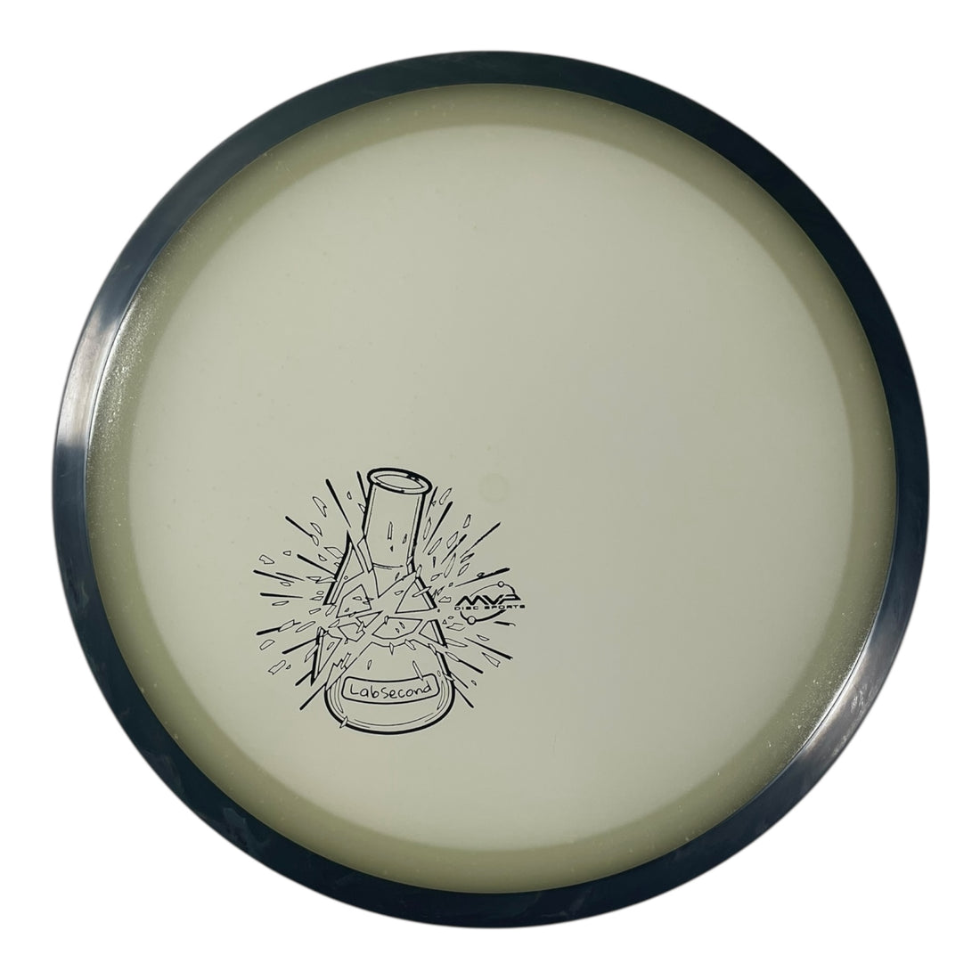 Axiom Discs Fireball - Lab Second | Particle Eclipse | Glow/Grey 173g Disc Golf