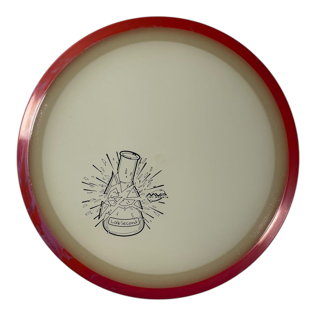 Axiom Discs Fireball - Lab Second | Particle Eclipse | Glow/Red 172g Disc Golf