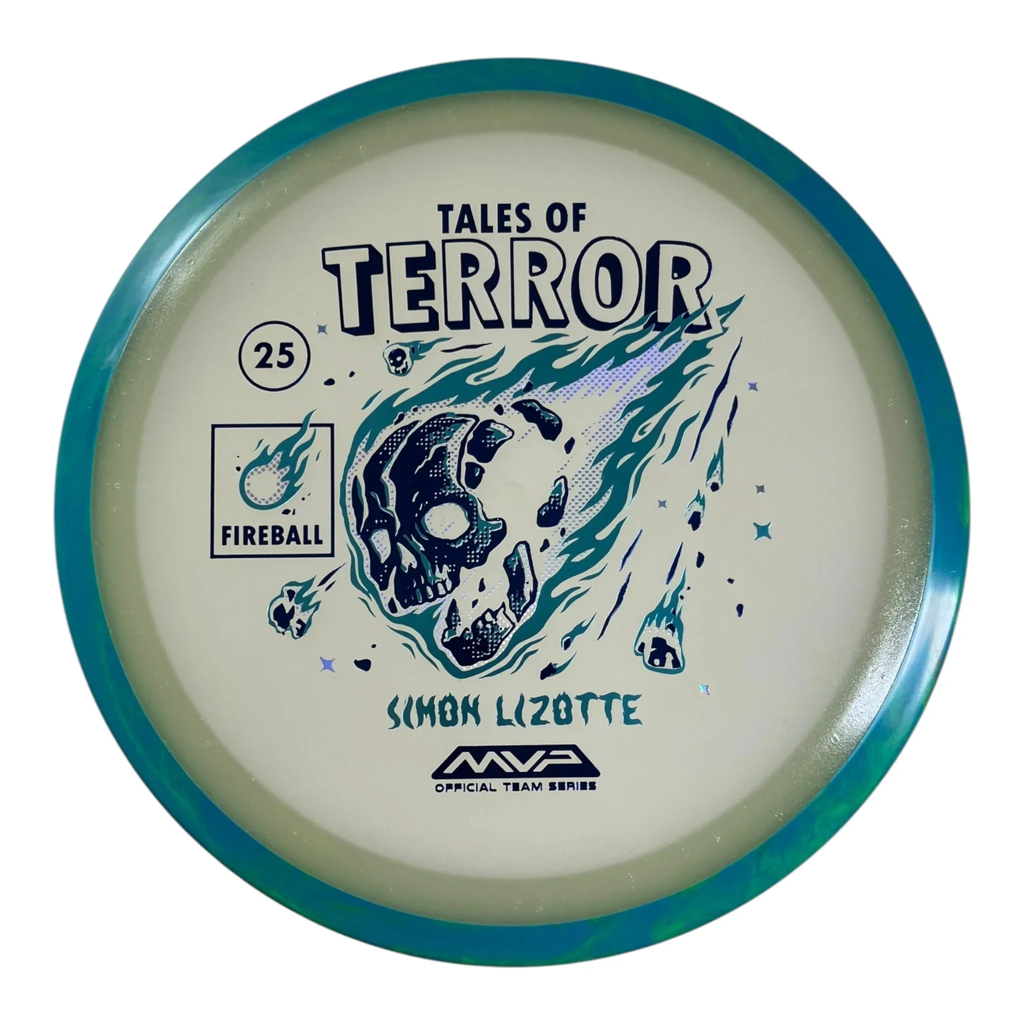 Axiom Discs Fireball | Particle Glow Eclipse | Blue/Blue 174g (Simon Lizotte Halloween 2025) Disc Golf