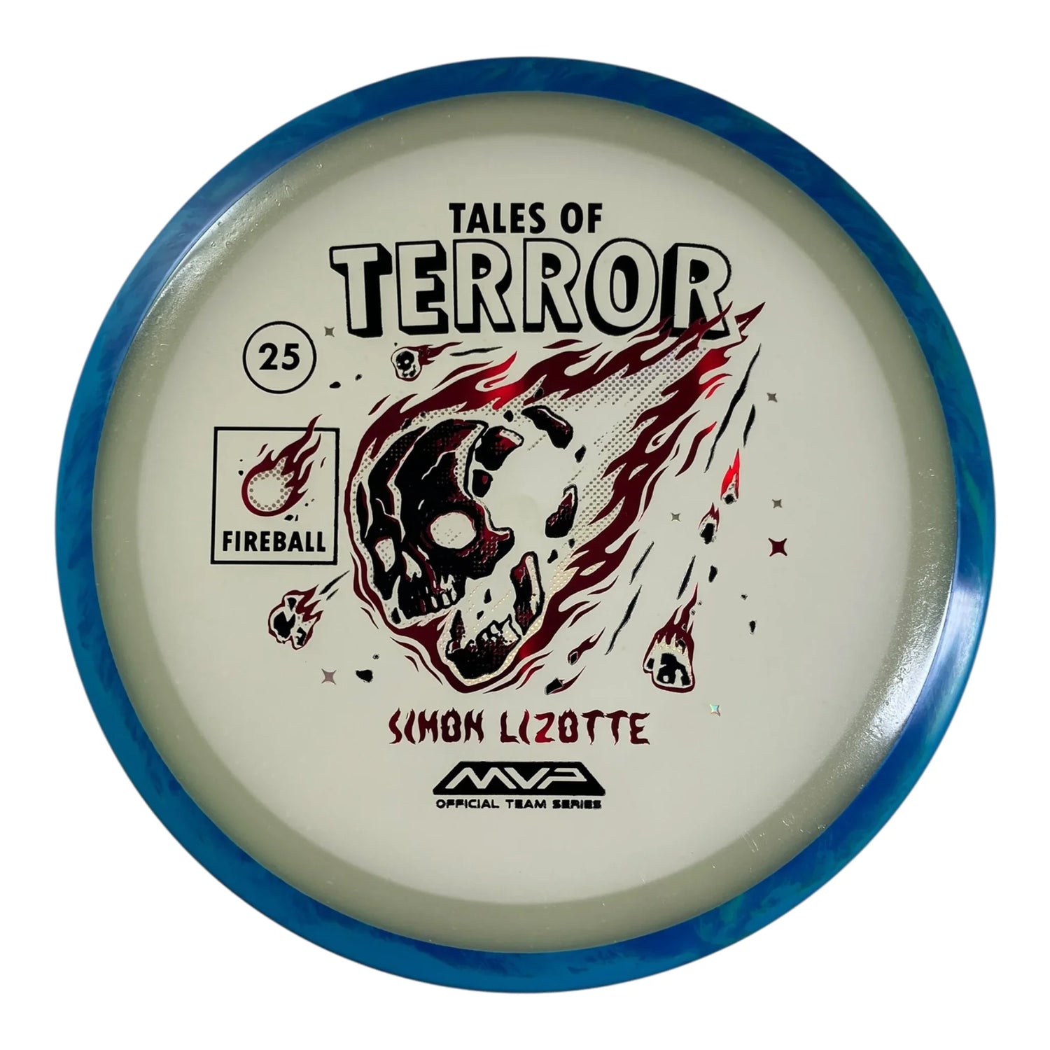 Axiom Discs Fireball | Particle Glow Eclipse | Blue/Red 175g (Simon Lizotte Halloween 2025) Disc Golf