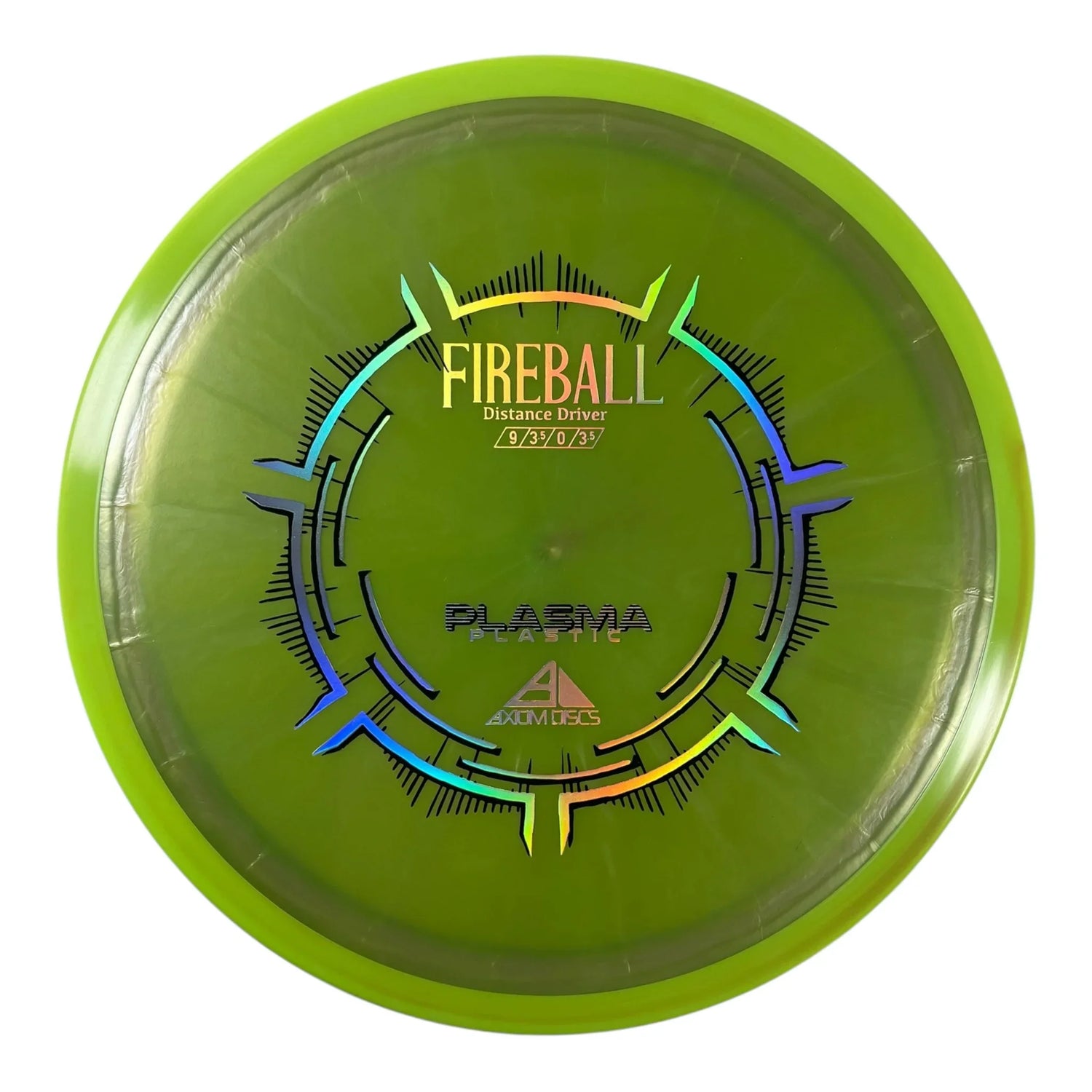 Axiom Discs Fireball | Plasma | Yellow/Yellow 160g Disc Golf