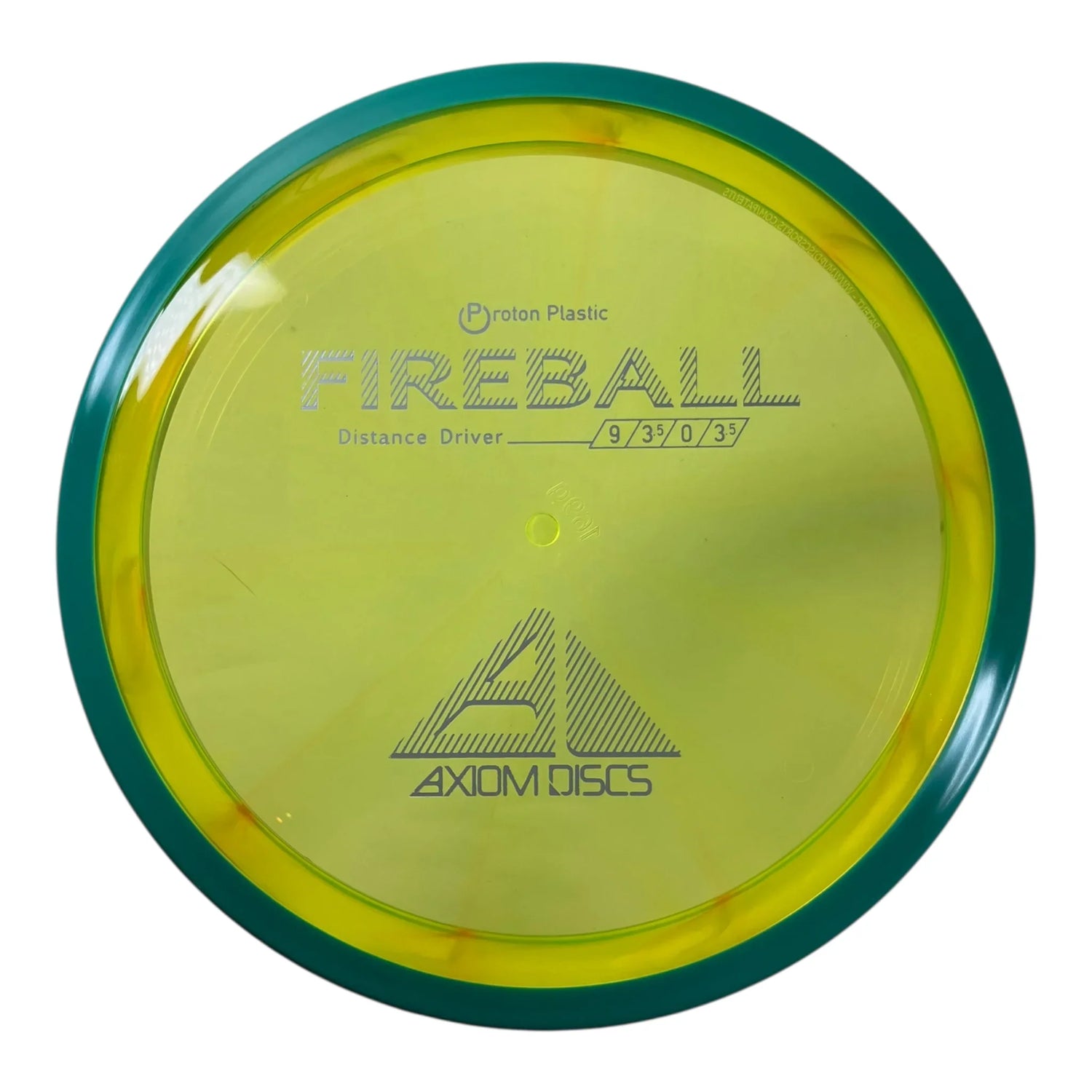 Axiom Discs Fireball | Proton | Yellow/Teal 169g Disc Golf