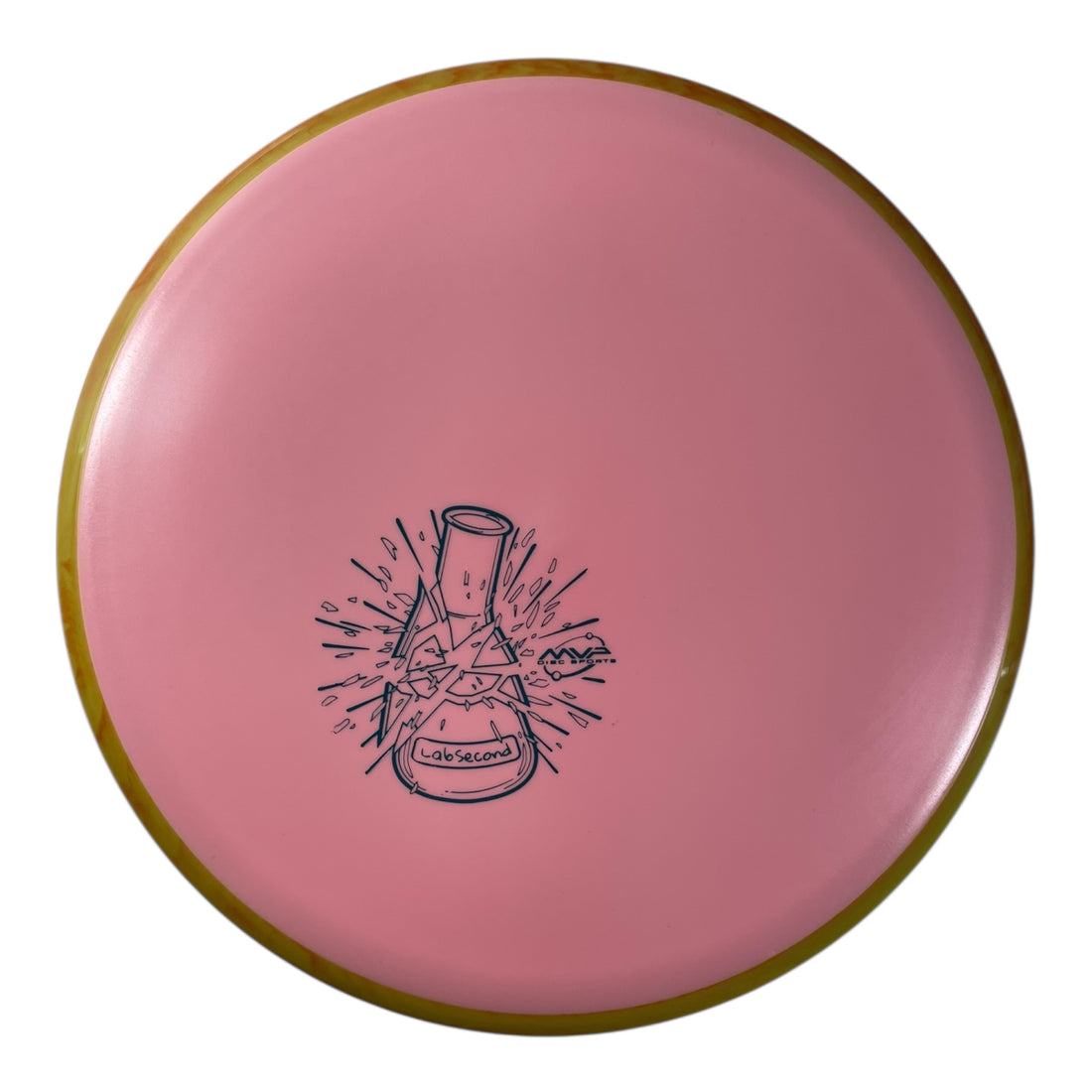 Axiom Discs Hex - Lab Second | Fission | Pink/Yellow 155g Disc Golf