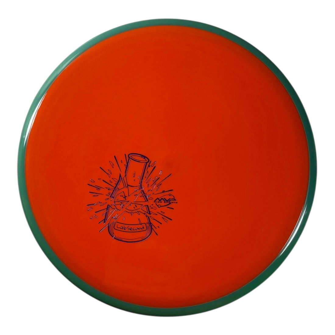 Axiom Discs Hex - Lab Second | Neutron | Orange/Teal 176g Disc Golf