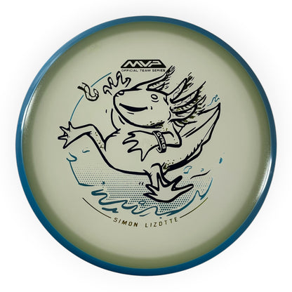 Axiom Discs Hex | Eclipse | Blue/Gold 178g (Simon Lizotte) Disc Golf