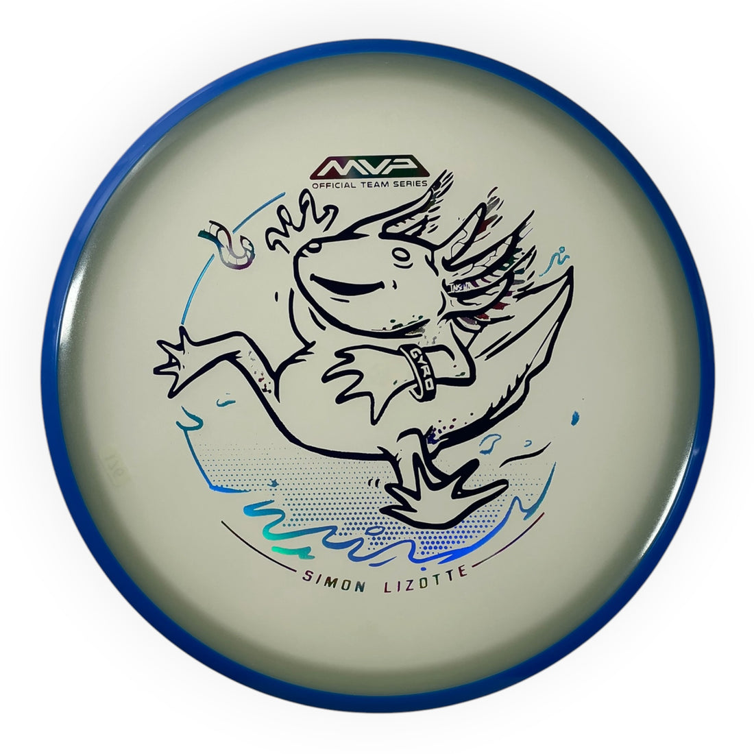Axiom Discs Hex | Eclipse | Glow/Blue 176g (Simon Lizotte) Disc Golf