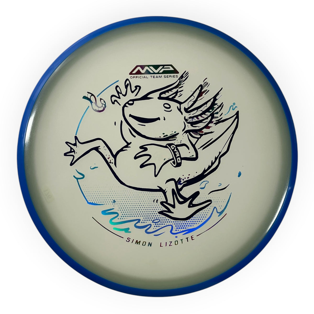 Axiom Discs Hex | Eclipse | Glow/Blue 176g (Simon Lizotte) Disc Golf