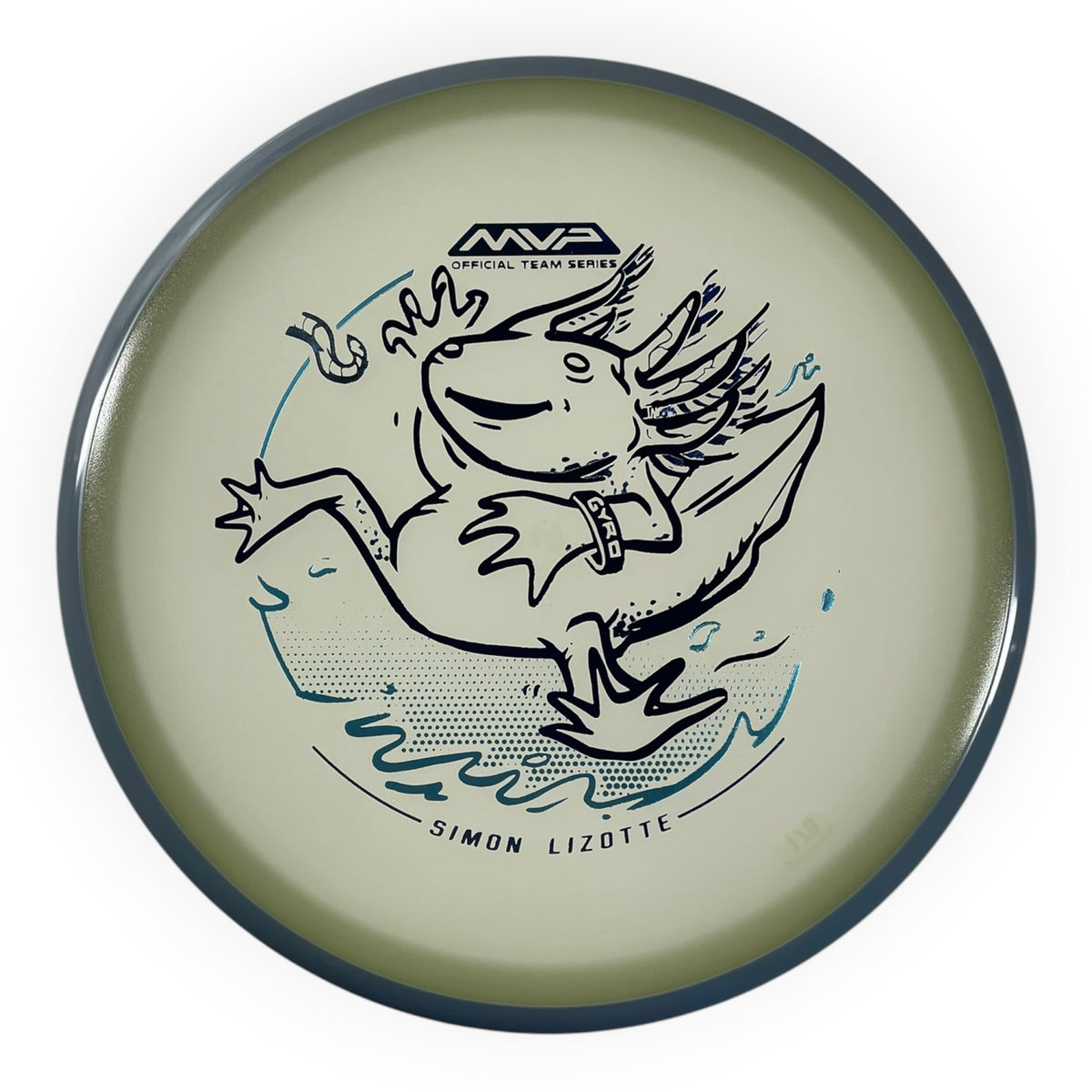 Axiom Discs Hex | Eclipse | Grey/Blue 178g (Simon Lizotte) Disc Golf