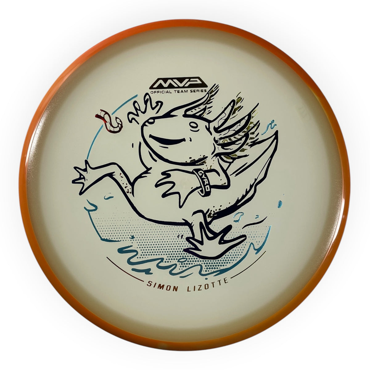 Axiom Discs Hex | Eclipse | Orange/Gold 177g (Simon Lizotte) Disc Golf