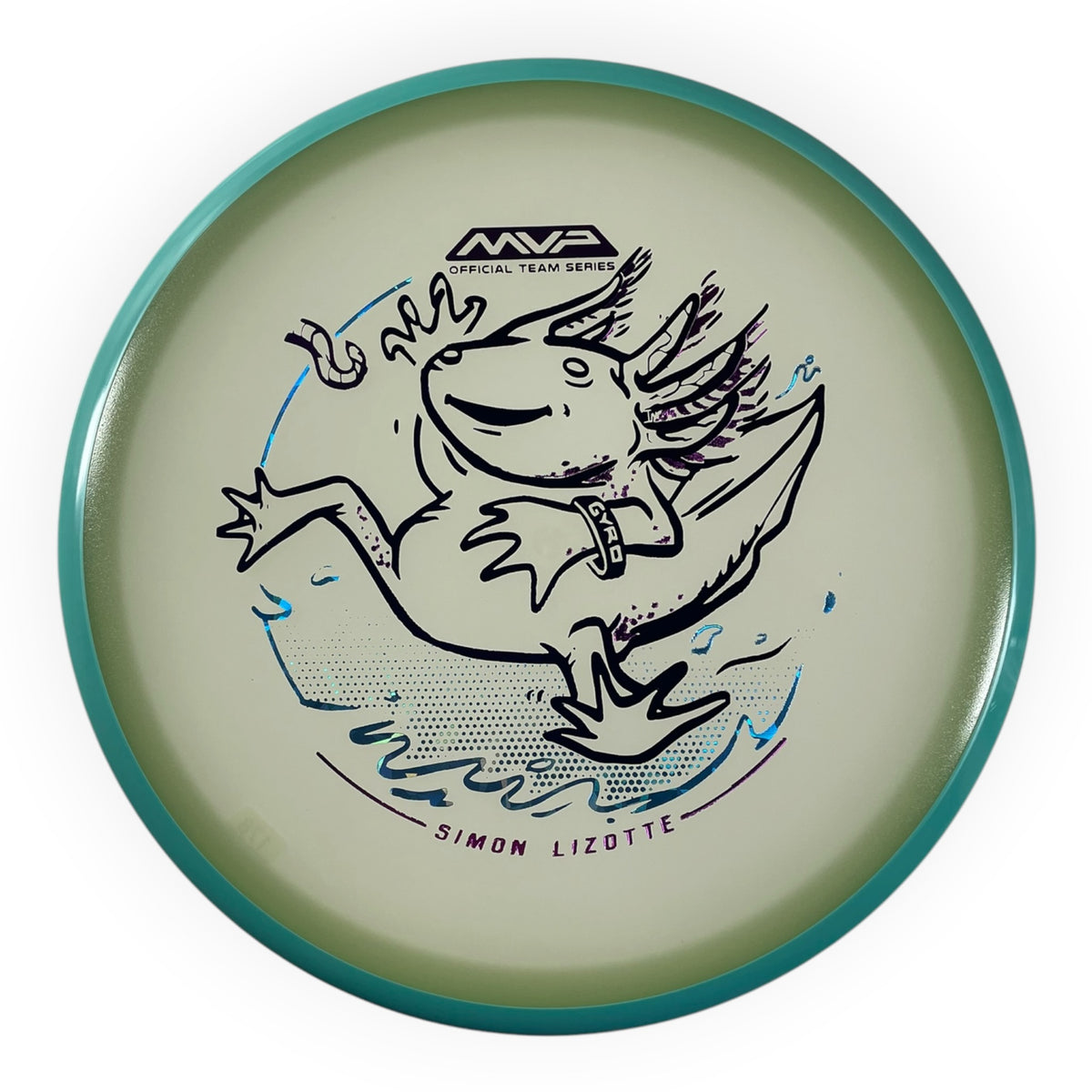 Axiom Discs Hex | Eclipse | Teal/Pink 178g (Simon Lizotte) Disc Golf