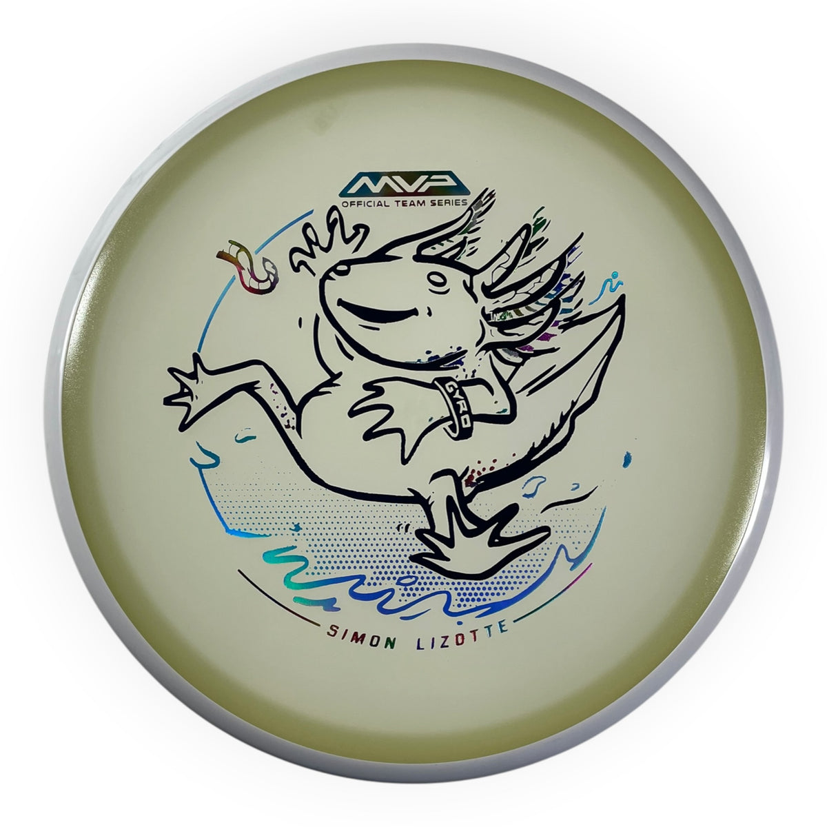 Axiom Discs Hex | Eclipse | White/Jellybean 178g (Simon Lizotte) Disc Golf