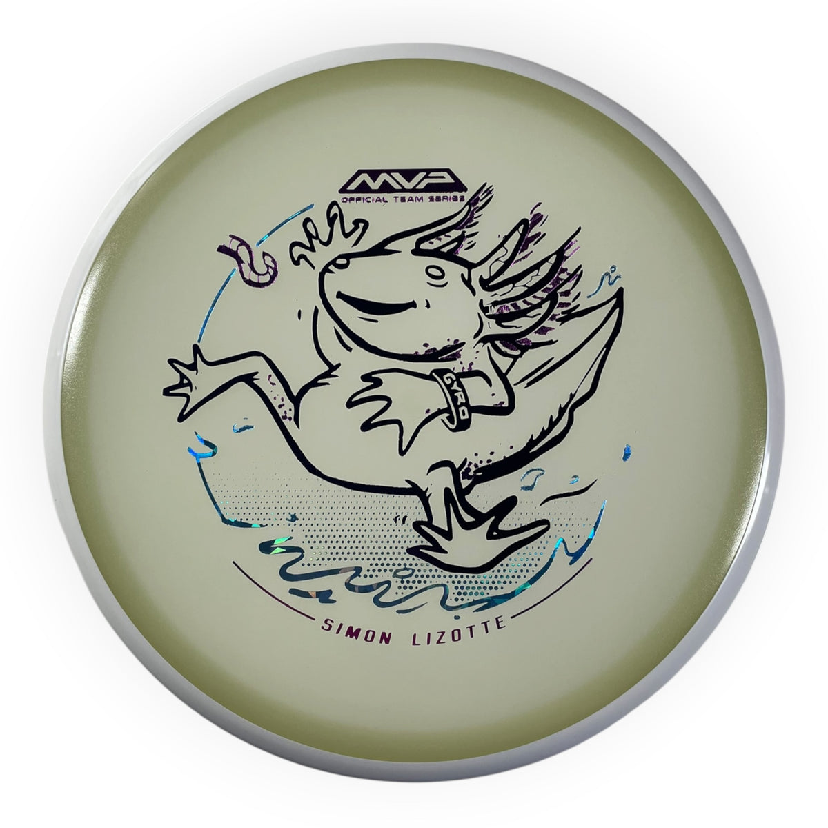 Axiom Discs Hex | Eclipse | White/Pink 176-177g (Simon Lizotte) Disc Golf