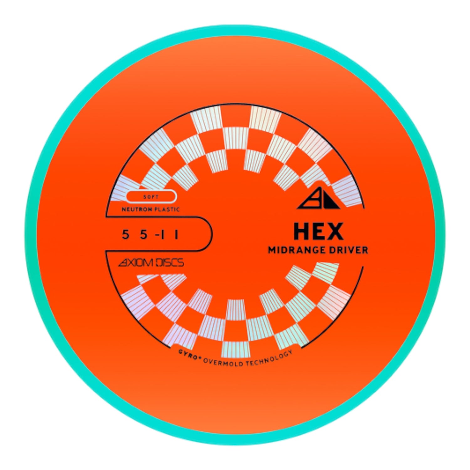 Axiom Discs Hex | Neutron | 165-179g (Project Lab Coat) Disc Golf