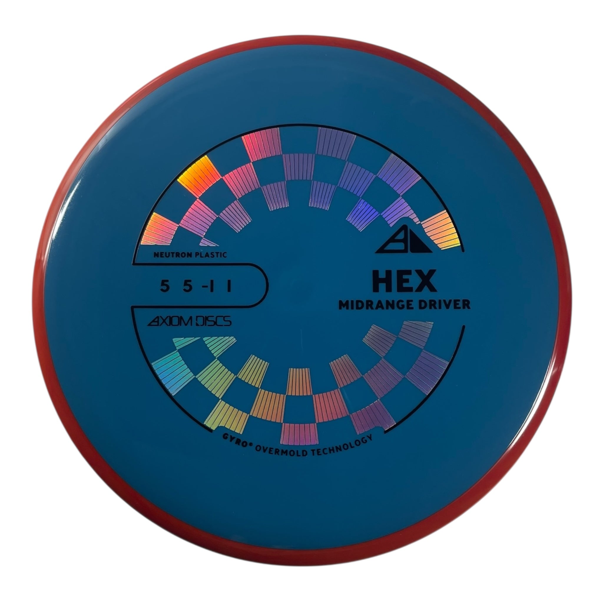 Axiom Discs Hex | Neutron | Blue/Orange 168g (Project Lab Coat) Disc Golf