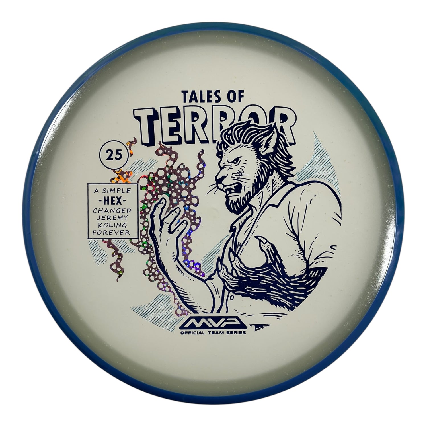 Axiom Discs Hex | Particle Eclipse | Glow/Pink/Blue 176-177g (Jeremy Koling Halloween 2025) (Copy) Disc Golf