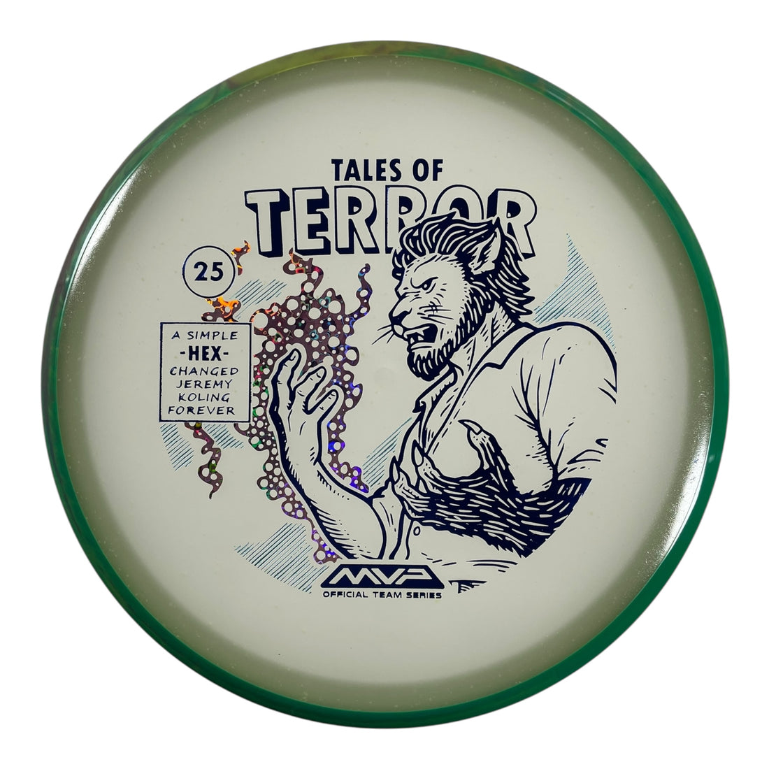 Axiom Discs Hex | Particle Eclipse | Glow/Pink/Green 177g (Jeremy Koling Halloween 2025) Disc Golf