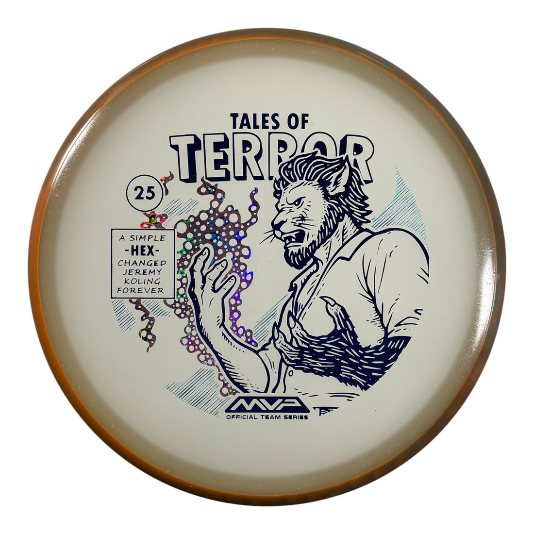 Axiom Discs Hex | Particle Eclipse | Glow/Pink/Orange 174g (Jeremy Koling Halloween 2025) Disc Golf