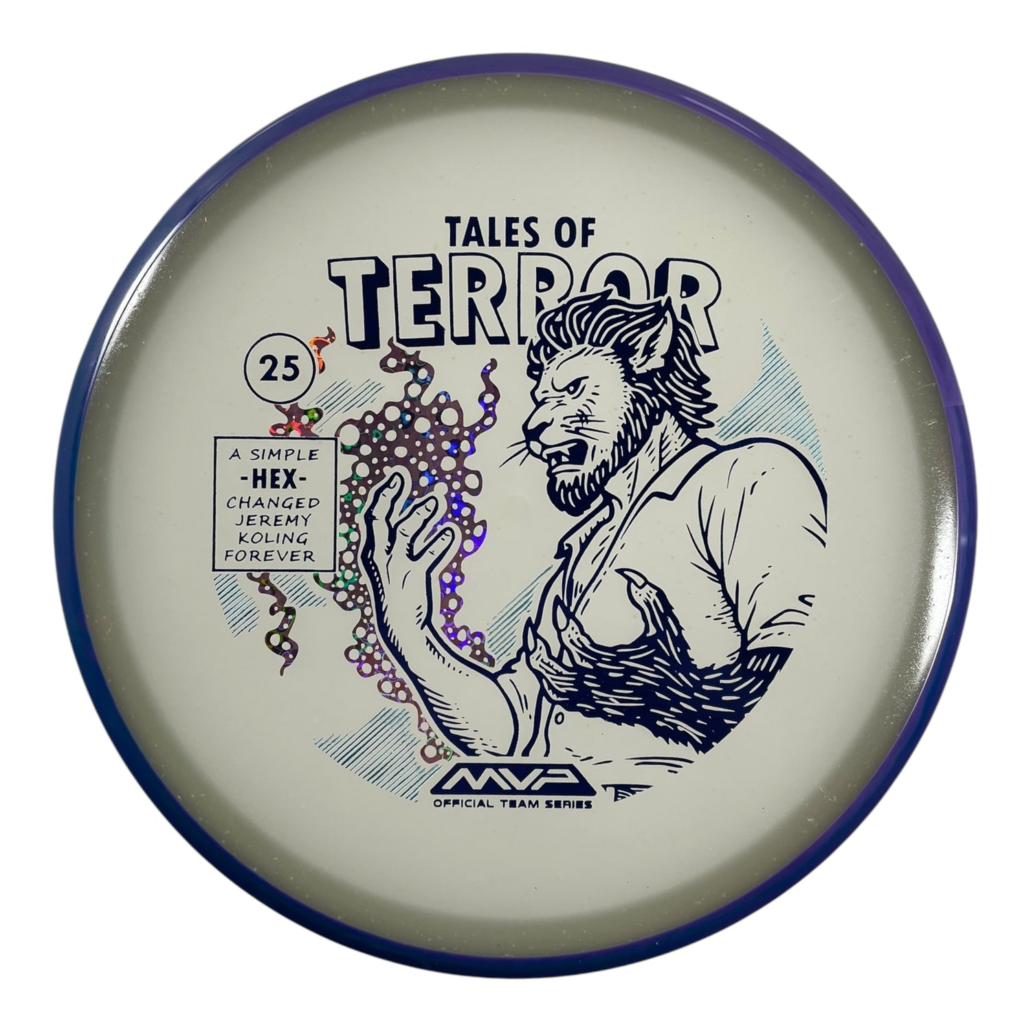 Axiom Discs Hex | Particle Eclipse | Glow/Pink/Purple 176g (Jeremy Koling Halloween 2025) Disc Golf