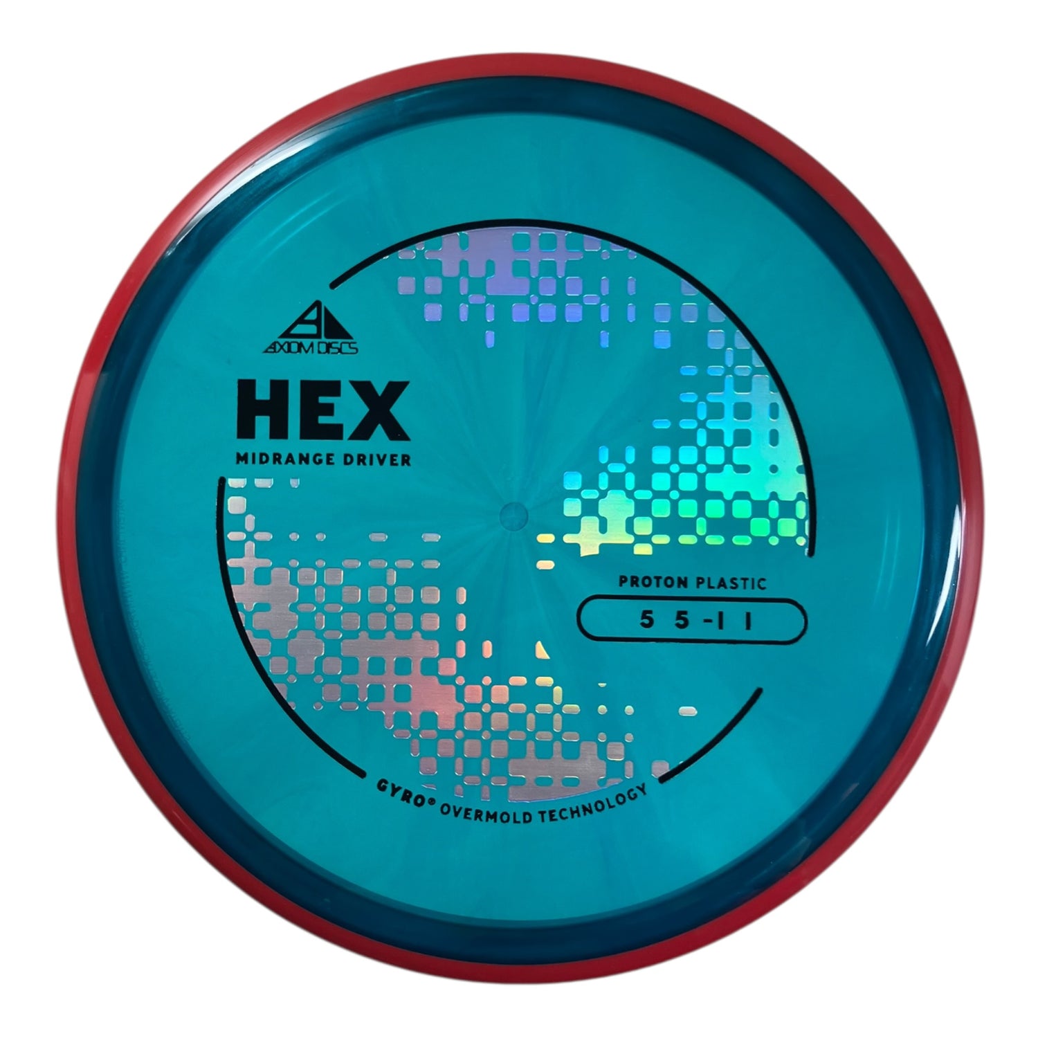 Axiom Discs Hex | Proton | Blue/Red 176g (Project Lab Coat) Disc Golf