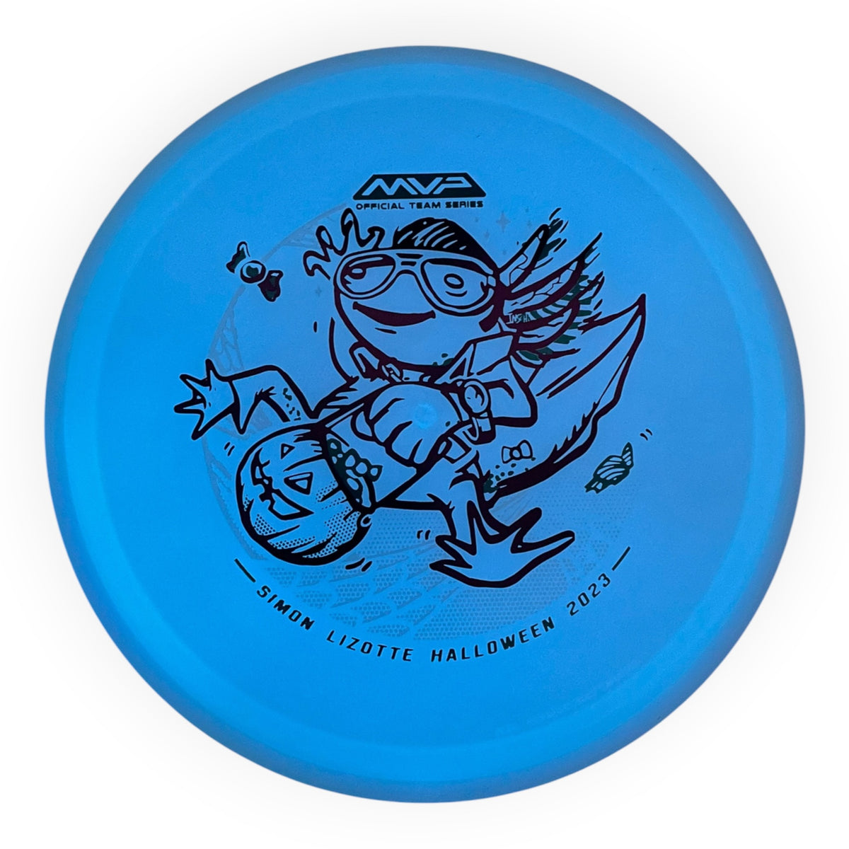 Axiom Discs Hex | Total Eclipse | Blue/Blue Rim 176g (Simon Lizotte) Disc Golf