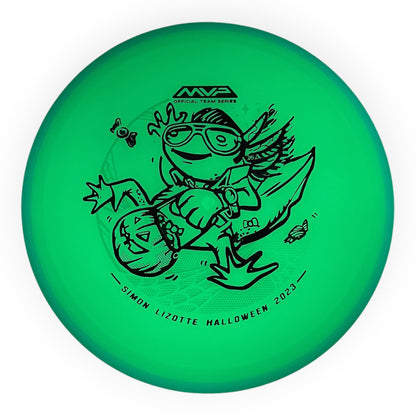 Axiom Discs Hex | Total Eclipse | Green/Teal Rim 174g (Simon Lizotte) Disc Golf