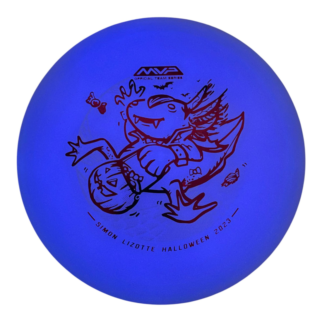 Axiom Discs Hex | Total Eclipse | Purple/Purple Rim 174g (Simon Lizotte) Disc Golf