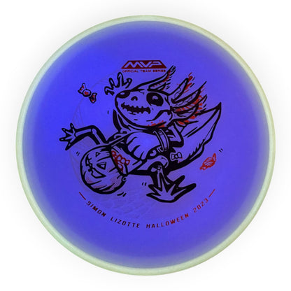Axiom Discs Hex | Total Eclipse | Purple/White Rim 174g (Simon Lizotte) Disc Golf