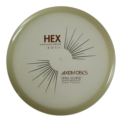Axiom Discs Hex - Used Excellent | Total Eclipse | Glow/Gold 177g Disc Golf