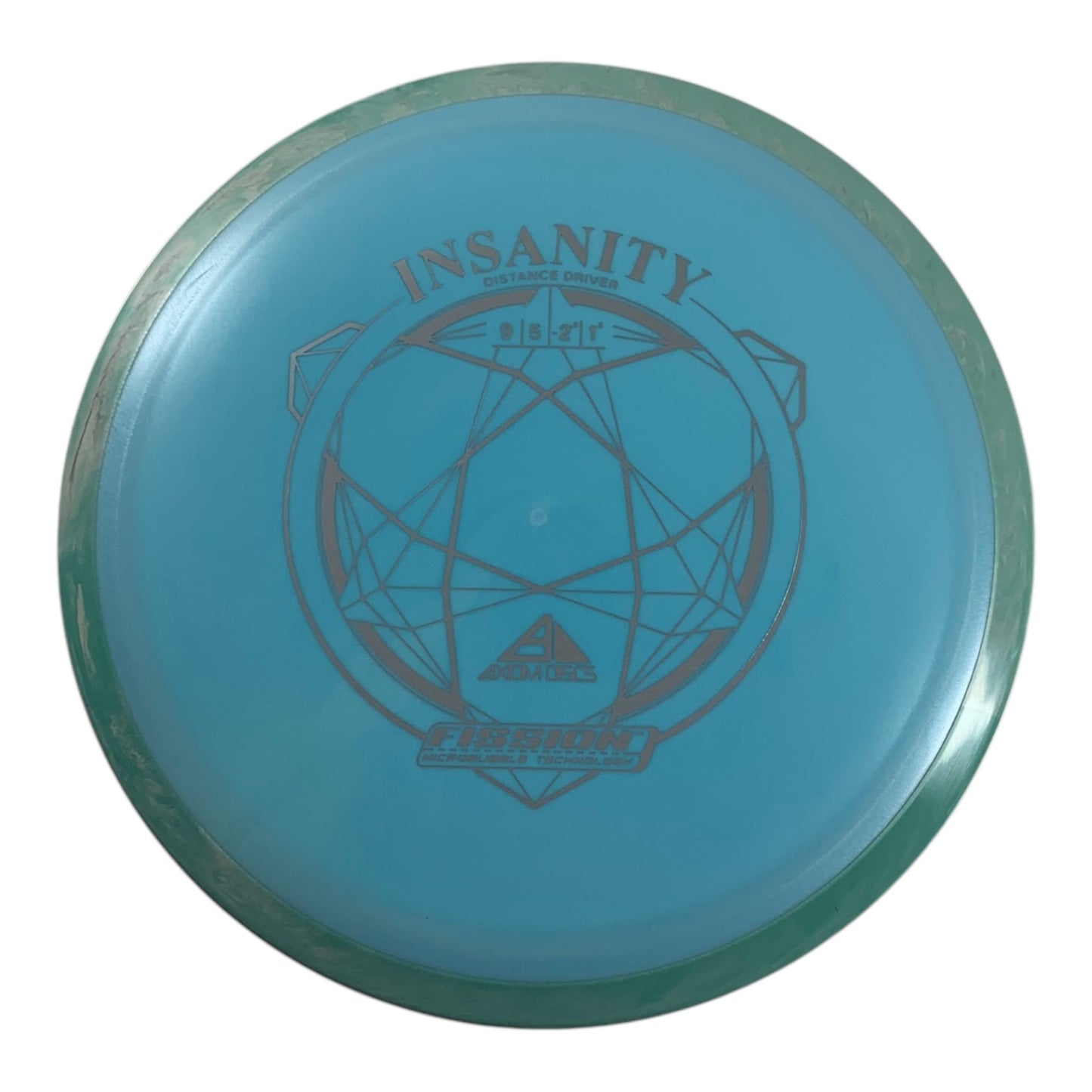 Axiom Discs Insanity | Fission | Blue/Green 169g Disc Golf