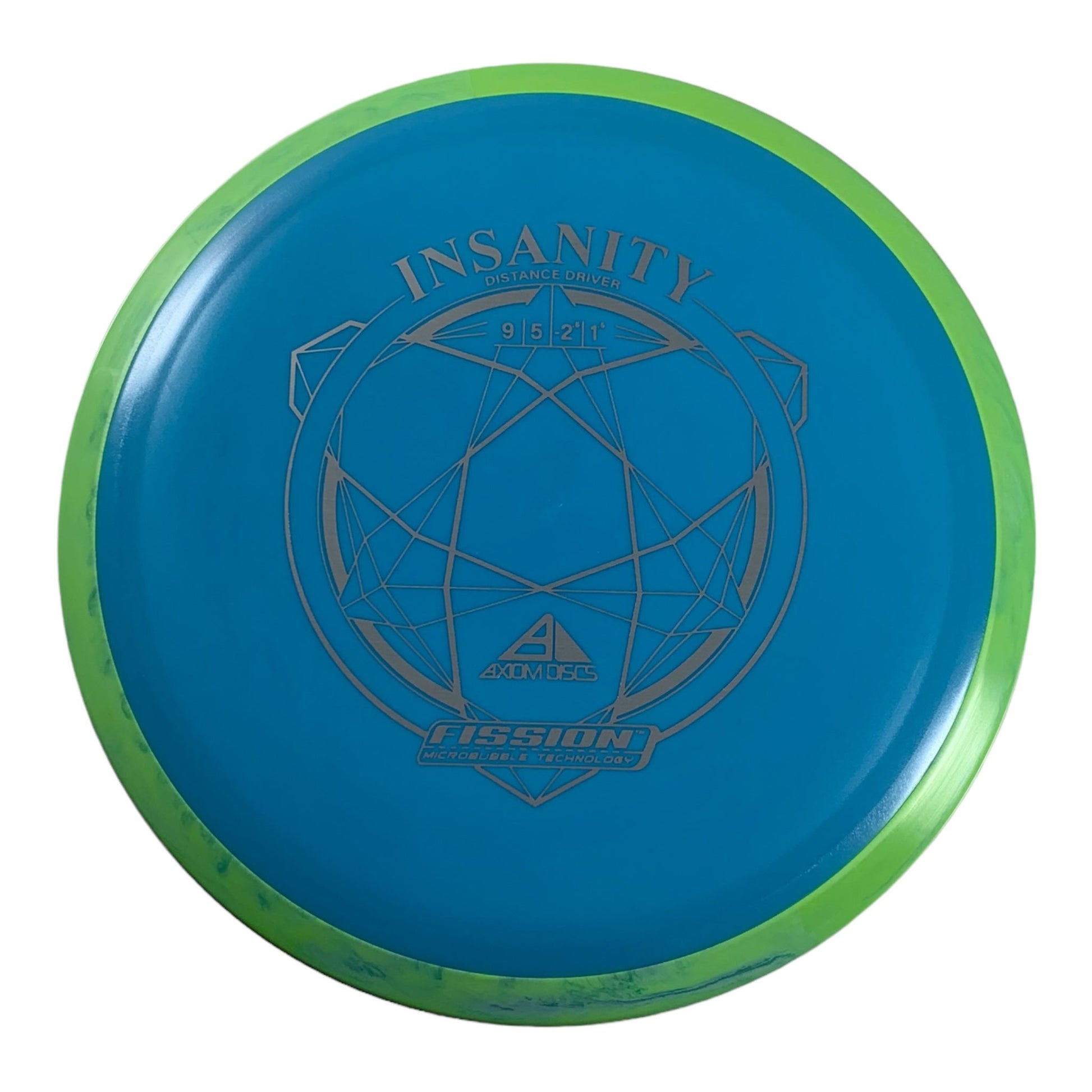 Axiom Discs Insanity | Fission | Blue/Green 170g Disc Golf