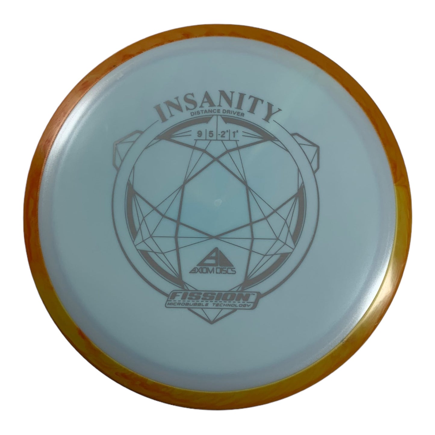 Axiom Discs Insanity | Fission | Blue/Orange 169g Disc Golf