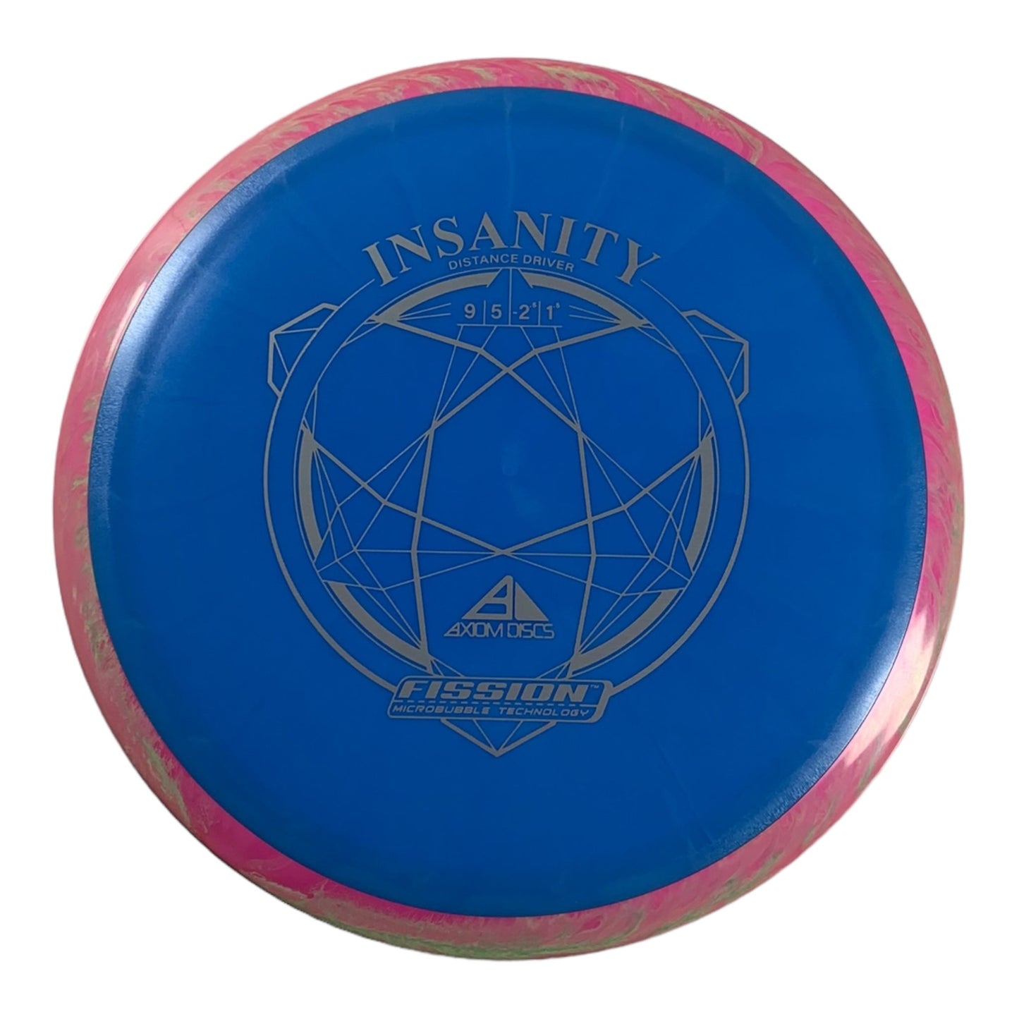 Axiom Discs Insanity | Fission | Blue/Pink 164g Disc Golf