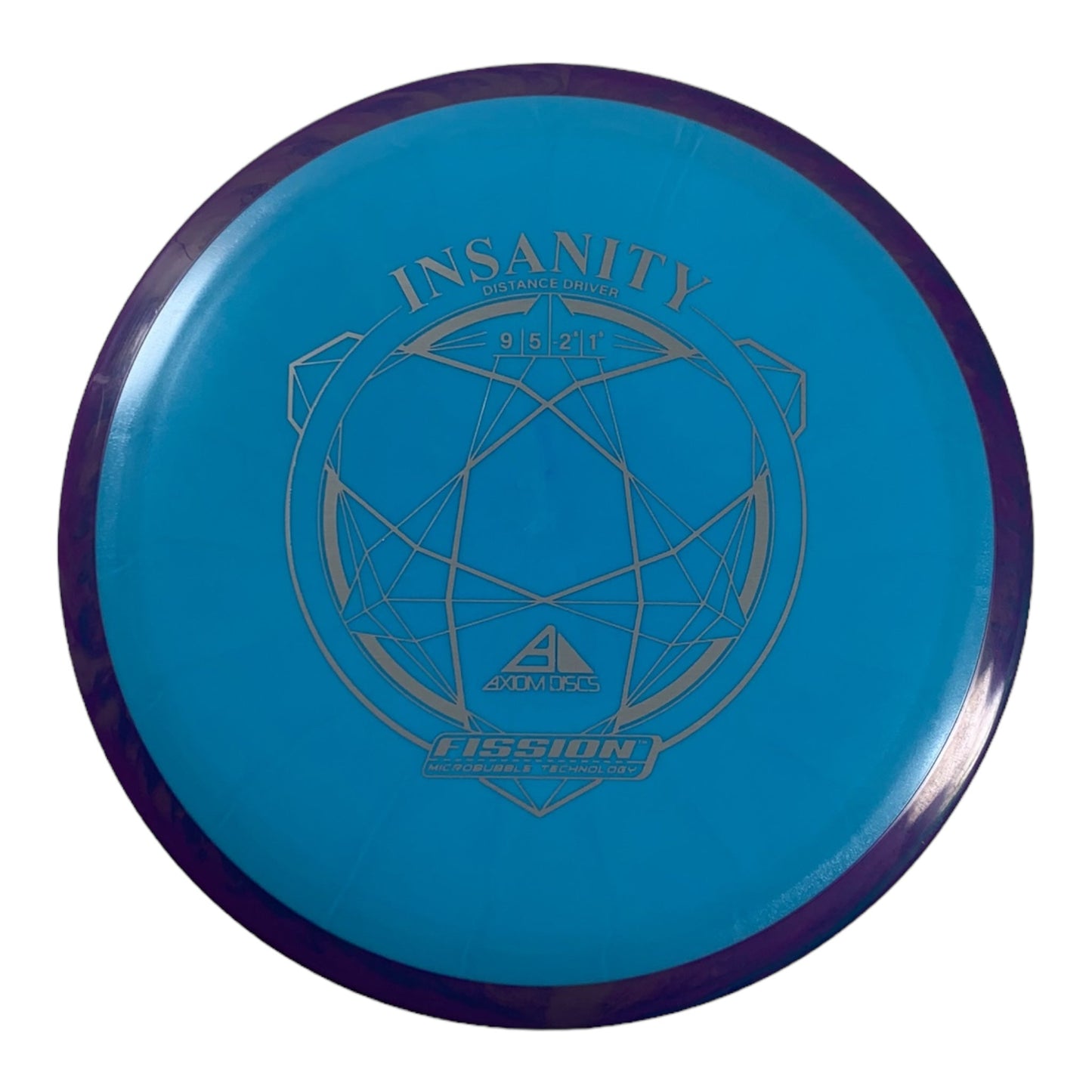 Axiom Discs Insanity | Fission | Blue/Purple 160g Disc Golf
