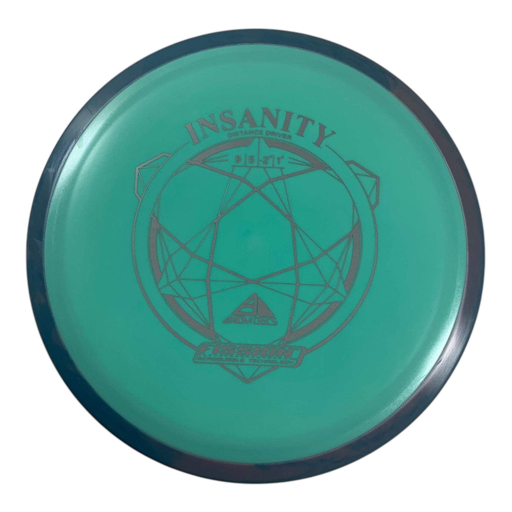 Axiom Discs Insanity | Fission | Green/Blue 170g Disc Golf