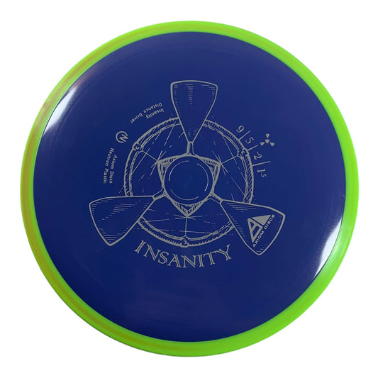 Axiom Discs Insanity | Neutron | Blue/Green 159g Disc Golf